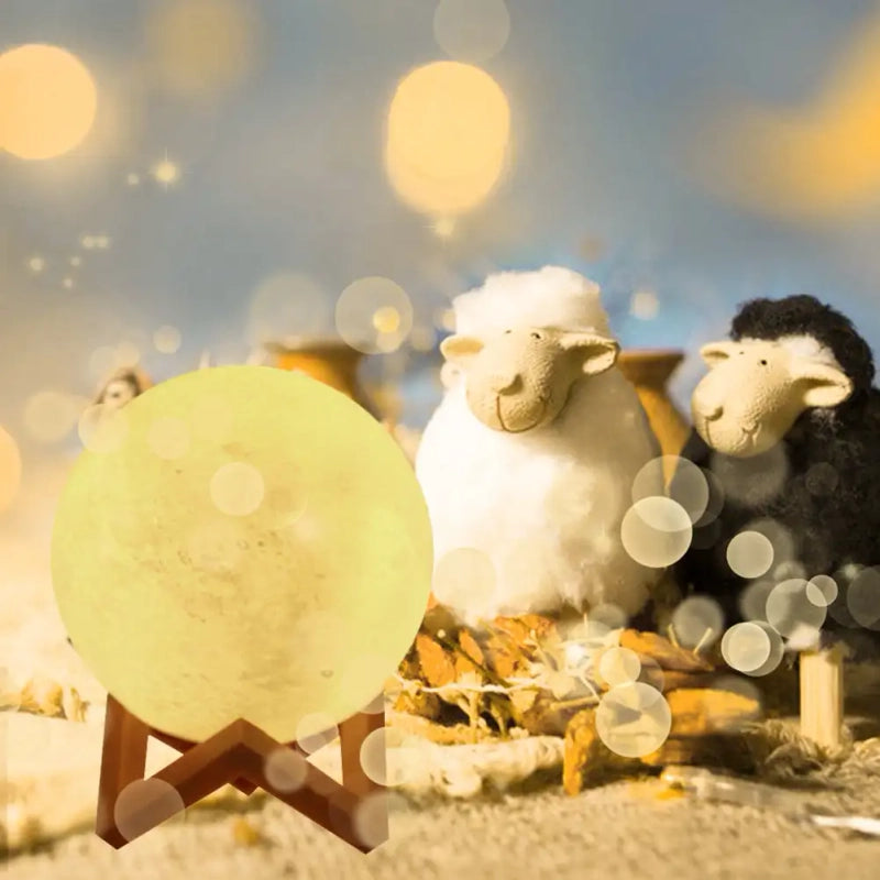 3D Moon Lamp Light